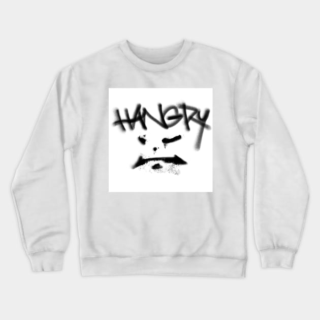 Hangry Crewneck Sweatshirt by VEZ